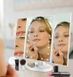 Дзеркало потрійне для макіяжу Superstar Magnifying Mirror із LED-підсвічуванням прямокутне зі збільшенням 41539 фото 1