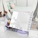 Дзеркало потрійне для макіяжу Superstar Magnifying Mirror із LED-підсвічуванням прямокутне зі збільшенням 41539 фото 2
