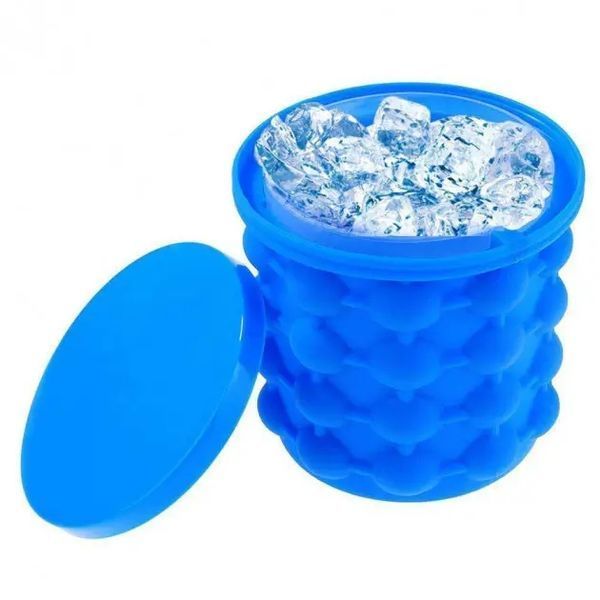 Форма відро для льоду Ice Cube Maker Genie для охолодження напоїв у пляшках 41301 фото