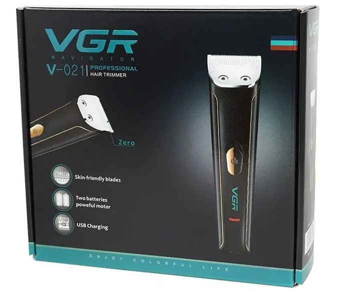 Машинка для стрижки VGR V-021 USB 41501 фото