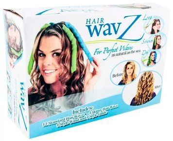 Чарівні бігуді для волосся будь-якої довжини Hair Wavz, бігуді-спіральки 41452 фото