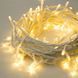 Гірлянда-нитка (String-Lights) 200WW-6-1 внутрішня, з білим проводом, 12м (Колір: Білий-теплий) 22167 фото 1