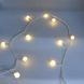 Гірлянда-нитка (String-Lights) 200WW-6-1 внутрішня, з білим проводом, 12м (Колір: Білий-теплий) 22167 фото 5