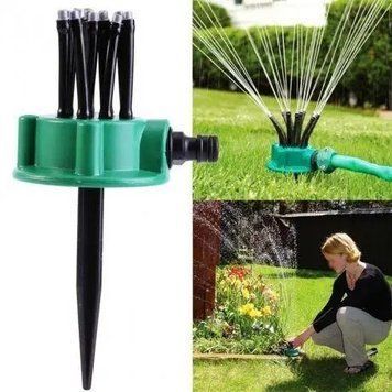 Спринклерний зрошувач 360 multifunctional Water розбризкувач розпилювач для поливу газону 41403 фото