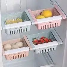 Органайзер на холодильник Strechable Hanging Storage Rack розтягується 41259 фото