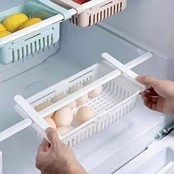 Органайзер на холодильник Strechable Hanging Storage Rack розтягується 41259 фото