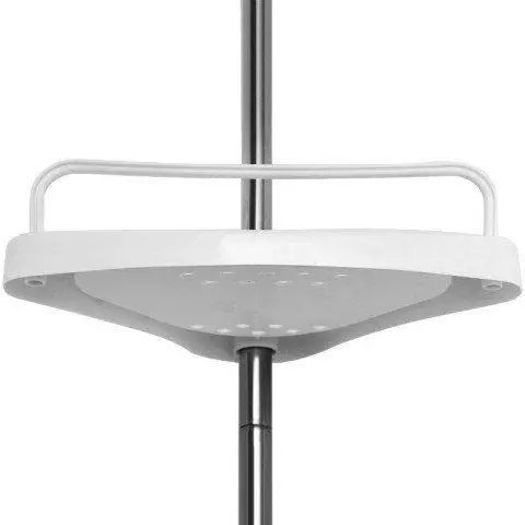Кутова полиця для ванної кімнати Multi Corner Shelf, металева 41359 фото