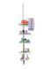 Кутова полиця для ванної кімнати Multi Corner Shelf, металева 41359 фото 3