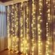 Гірлянда-водоспад (Curtain-Lights) Itrains 240WW-2 внутрішня, з прозорим проводом, 2м (Колір: Білий-теплий) 22124 фото 1