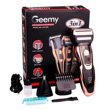 Набір для стрижки 3в1 Gemei GM 595 Hair Trimmer 41510 фото