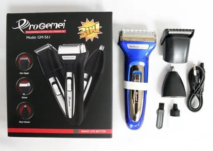 Набір для стрижки 3в1 Gemei GM 595 Hair Trimmer 41510 фото