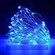 Гірлянда-роса (Copper Wire) 300B-2 внутрішня, з прозорим проводом, 3м (Колір: Синій) Кінський хвіст 22125 фото 3