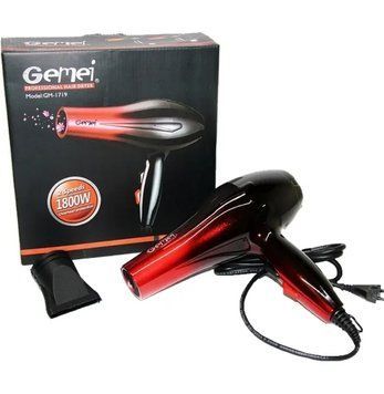 Фен для волосся Hair Dryer Gemei GM-1719 41412 фото