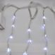 Гірлянда-водоспад (Curtain-Lights) Itrains 240W-2 внутрішня, з прозорим проводом, 2м (Колір: Білий) 22127 фото 2