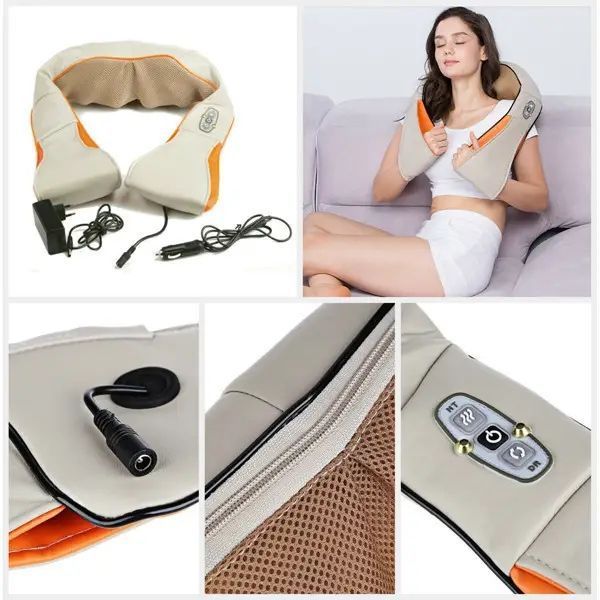 Масажер для шиї та плечей Massager of Neck Kneading 41563 фото