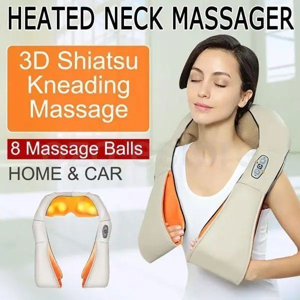 Масажер для шиї та плечей Massager of Neck Kneading 41563 фото