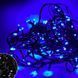 Гірлянда-нитка (String-Lights) 200B-3 внутрішня, з чорним дротом, 10м (Синій колір) 22180 фото 2