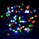 Гірлянда-нитка (String-Lights) 40Plastic-1 внутрішня, з чорним дротом, 5м (Різнокольорова) 22183 фото 2