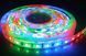 Гірлянда-стрічка (Rope-Lights) 5050-RGB комплект зовнішня, з прозорим дротом, 5м (Різнокольорова) 22134 фото 3
