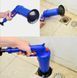 Toilet dredge GUN BLUE очищувач каналізації високого тиску Плунжер для раковини високого тиску 41370 фото 4