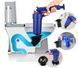 Toilet dredge GUN BLUE очищувач каналізації високого тиску Плунжер для раковини високого тиску 41370 фото 2