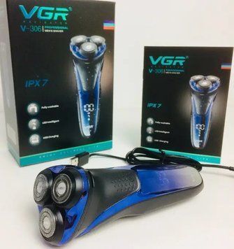Електробритва чоловіча Shaver VGR V 343 41473 фото