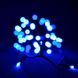 Гірлянда-нитка (String-Lights) 200B-2 внутрішня, з прозорим дротом, 10м (Синій колір) 22241 фото 1