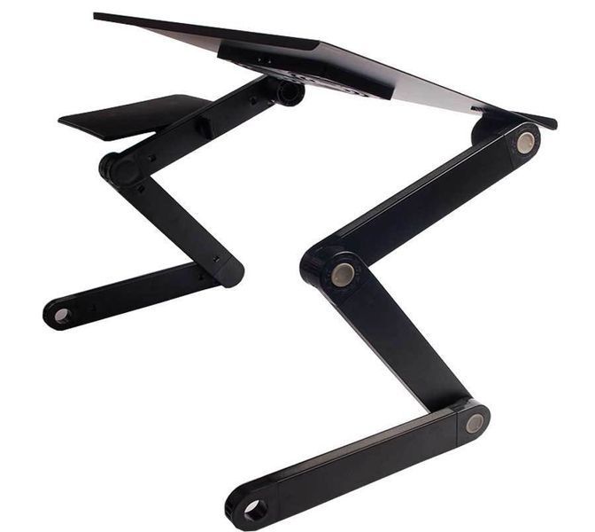 Столик для ноутбука Laptop Table T8, підставка для ноутбука з кулером на ліжко, диван, стіл DP-13682 фото