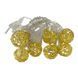 Гірлянда-нитка (String-Lights) Metal Ball 10WW-1 внутрішня, з прозорим проводом, 2м (Колір: Білий-теплий) 22143 фото 2