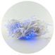 Гірлянда-нитка (String-Lights) 300B-1 внутрішня, з прозорим дротом, 12м (Синій) 22248 фото 3