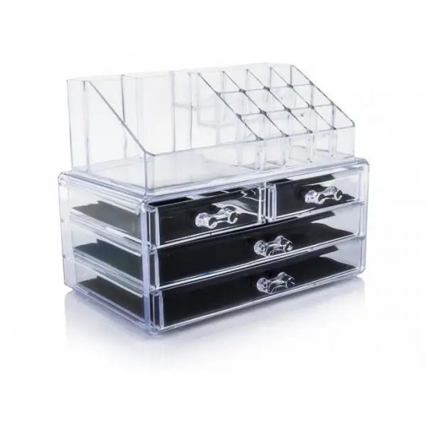 Акриловий органайзер для косметики Cosmetic Storage Box 41533 фото