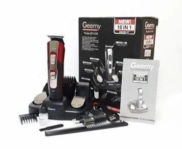 Машинка для стрижки волосся Gemei GM-592 10 в 1, Електробритва, триммер 41484 фото