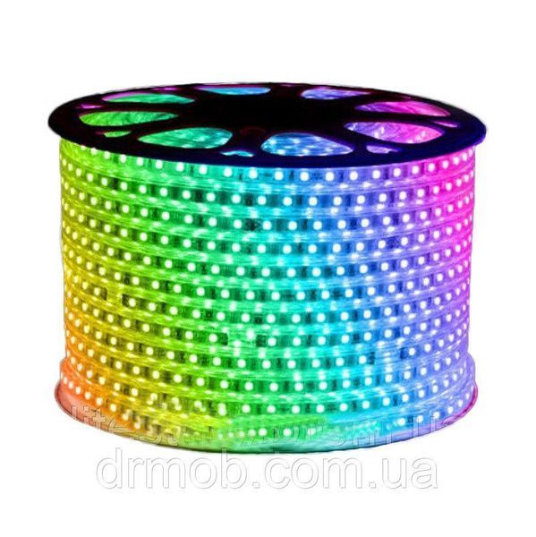 Гірлянда-стрічка (Rope-Lights) Copper Wire100M-3 зовнішня, прозорий провід, 10м (Різнокольорова) 22204 фото