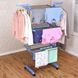 Складна сушарка для білизни Garment Rack With Wheels 41338 фото 1