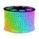 Гірлянда-стрічка (Rope-Lights) Copper Wire100M-3 зовнішня, прозорий провід, 10м (Різнокольорова) 22204 фото 3
