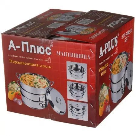 Каструля пароварка A-PLUS 0379 41294 фото