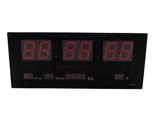 Годинники настінні електронні LED Clock JH 4622 41344 фото