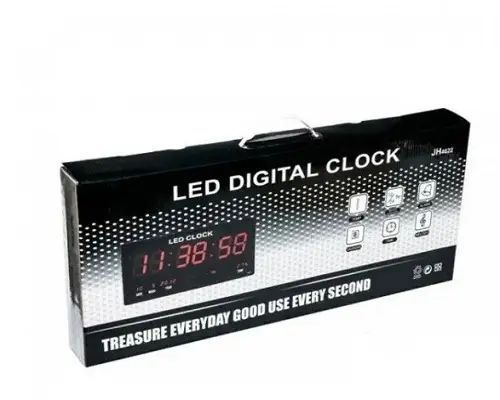 Годинники настінні електронні LED Clock JH 4622 41344 фото