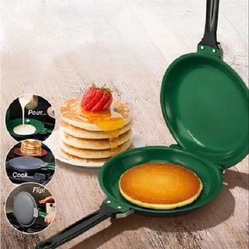 Двостороння сковорода для приготування млинців та панкейків Pancake Maker 41245 фото