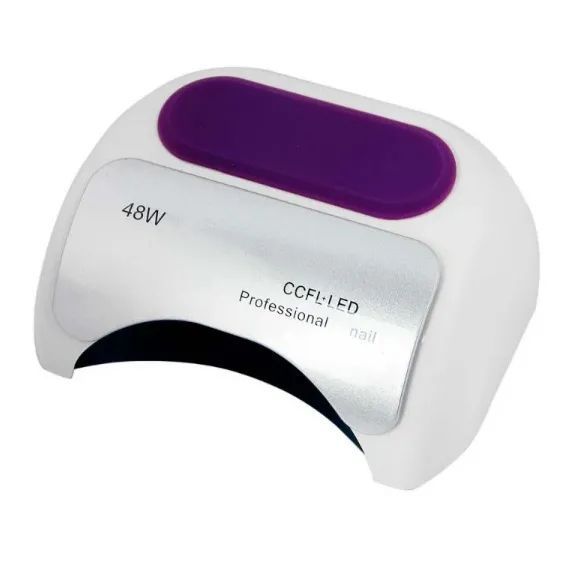 Однотонна УФ-ЛАМПА ГІБРИД 48W (CCFL+LED) для нарощування нігтів та покриття гель-лаку 41547 фото