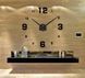 Настінний годинник 3D "DIY CLOCK" з цифрами від 60 до 120см Black 41347 фото 1